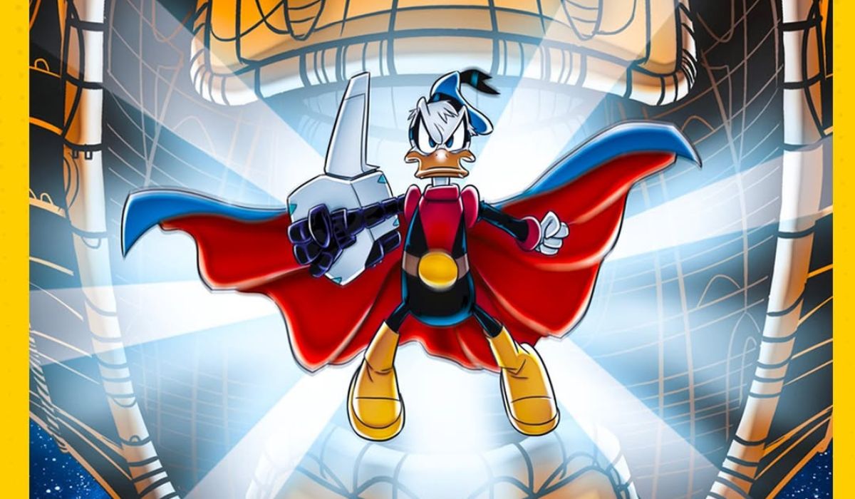 The webtoonization of Powerduck for Disney